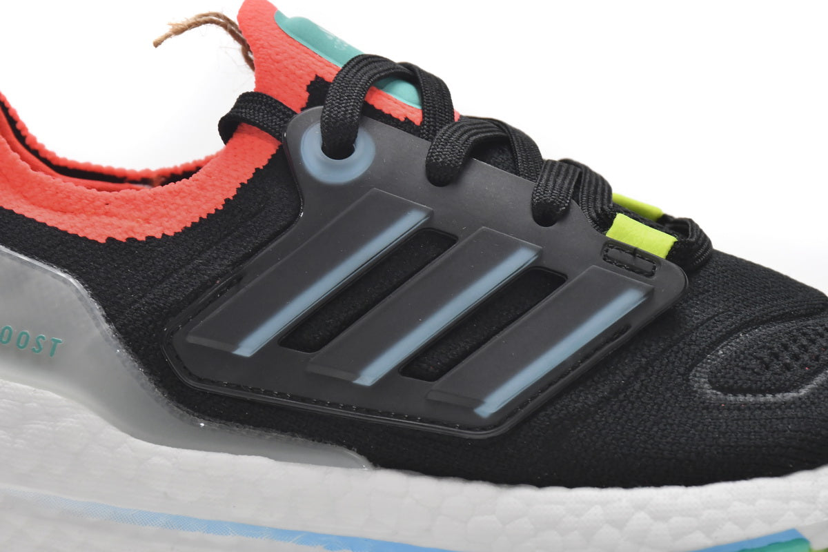 Adidas Ultra Boost 22 Black Sky Rush Turbo
