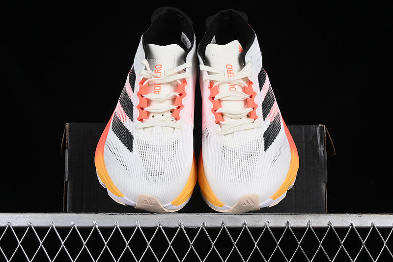 adidas ADIZERO BOSTON 12 Ivory/Core Black/Solar Red