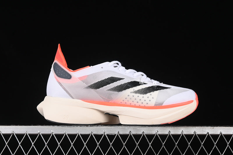 adidas ADIZERO ADIOS PRO 3 Cloud White/Core Black/Solar Red