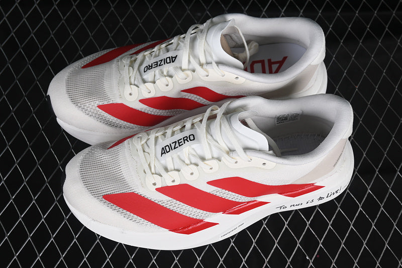 adidas ADIZERO EVO SL White/Red/Beige