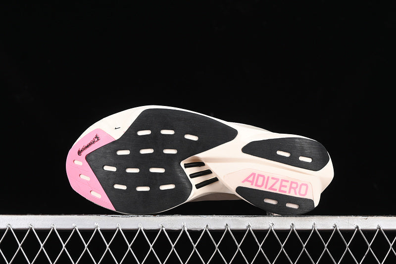 adidas ADIZERO ADIOS PRO 3 Chalk White/Silver Metallic/Clear Pink