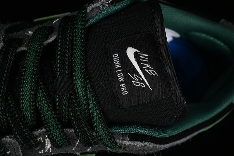 There Skateboard x Nike SB Dunk Low Pro 'Anthracite and Gorge Green'