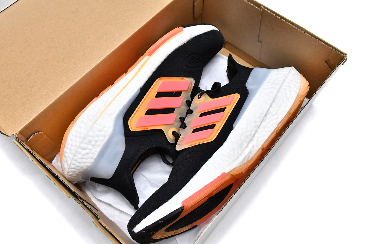 Adidas Ultra Boost 22 Black Red Orange
