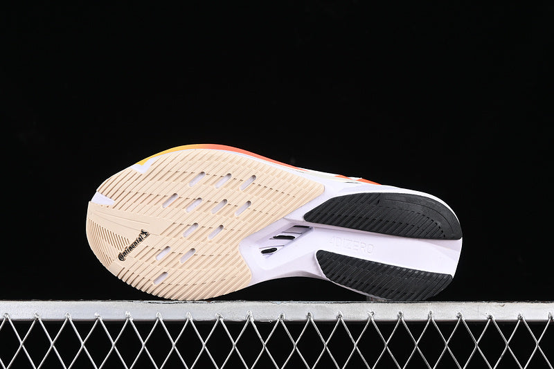 adidas ADIZERO BOSTON 12 Ivory/Core Black/Solar Red