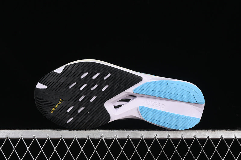 adidas ADIZERO BOSTON 12 Flash Aqua/Silver Metallic/Light Aqua