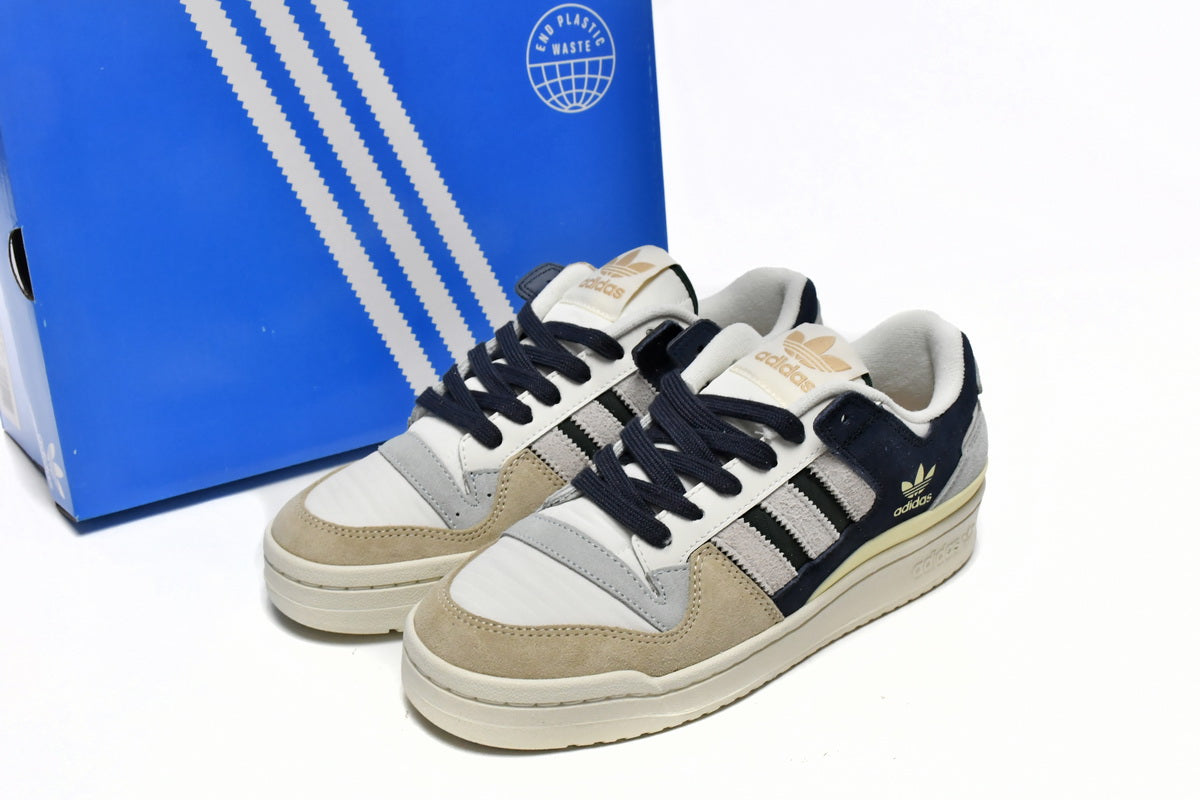 Quiccs x adidas Forum Low Grey Brown