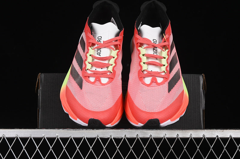 adidas ADIZERO BOSTON 12 Preloved Scarlet/Aurora Metallic/Solar Red