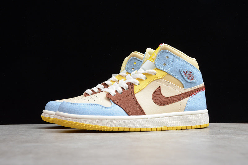 Jordan 1 Mid SE x Maison Chateau Rouge 'Fearless'