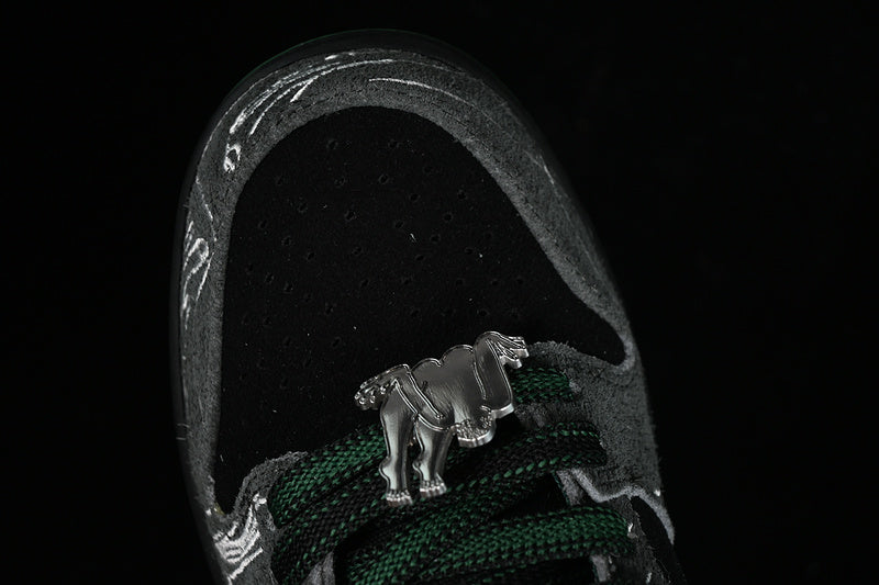 There Skateboard x Nike SB Dunk Low Pro 'Anthracite and Gorge Green'