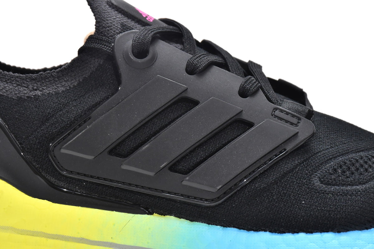 Adidas Ultra Boost 22 Black Gradient Yellow