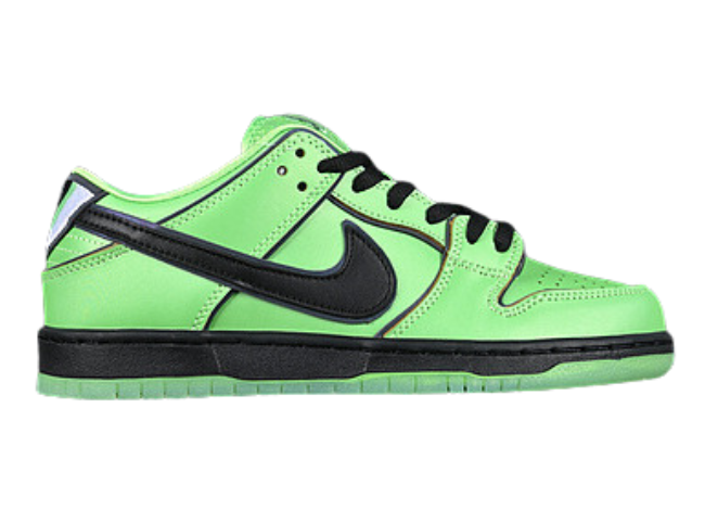 Nike SB Dunk Low x Powerpuff Girls “Buttercup” (Docinho)