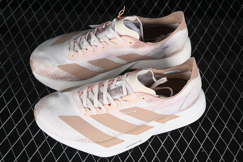 adidas ADIZERO ADIOS PRO 4 White/Brown/Pink