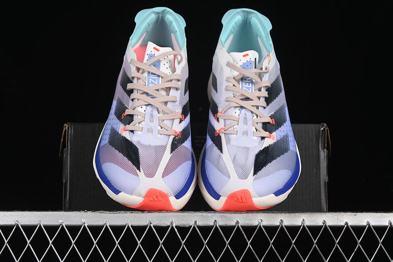 adidas ADIZERO ADIOS PRO 3 Off White/Aurora Ink/Flash Aqua