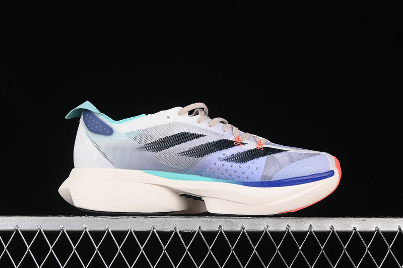 adidas ADIZERO ADIOS PRO 3 Off White/Aurora Ink/Flash Aqua