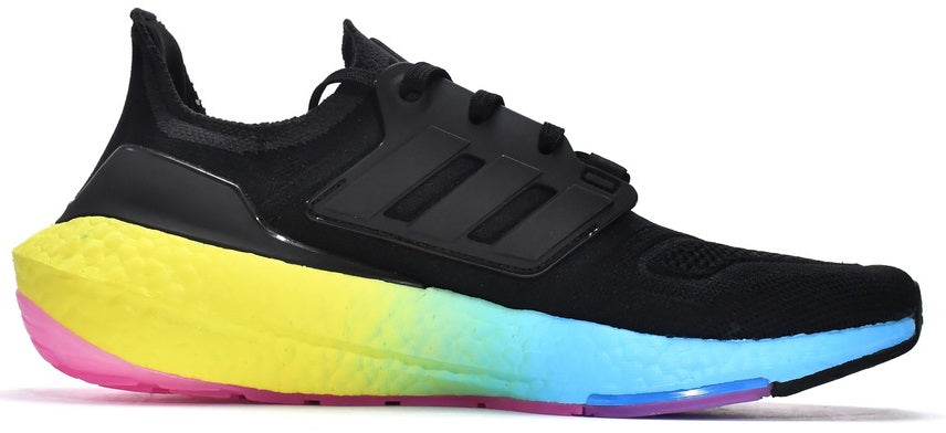 Adidas Ultra Boost 22 Black Gradient Yellow