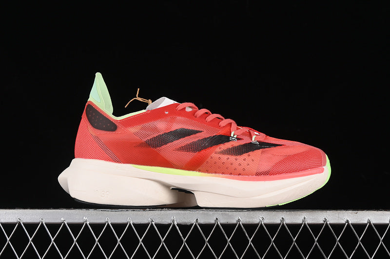 adidas ADIZERO ADIOS PRO 3 Preloved Scarlett/Aurora Metallic/Solar Red