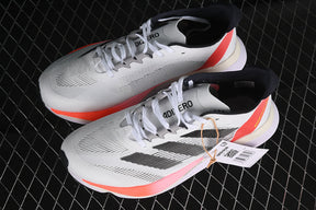 adidas ADIZERO BOSTON 12 Cloud White/Aurora Metallic/Solar Red