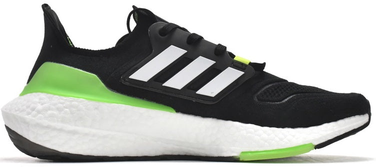Adidas Ultra Boost 22 Black Solar Green