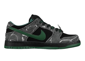 There Skateboard x Nike SB Dunk Low Pro 'Anthracite and Gorge Green'