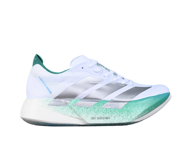 adidas ADIZERO ADIOS PRO 4 White/Silver/Green