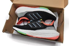 Adidas Ultra Boost 22 Black Sky Rush Turbo