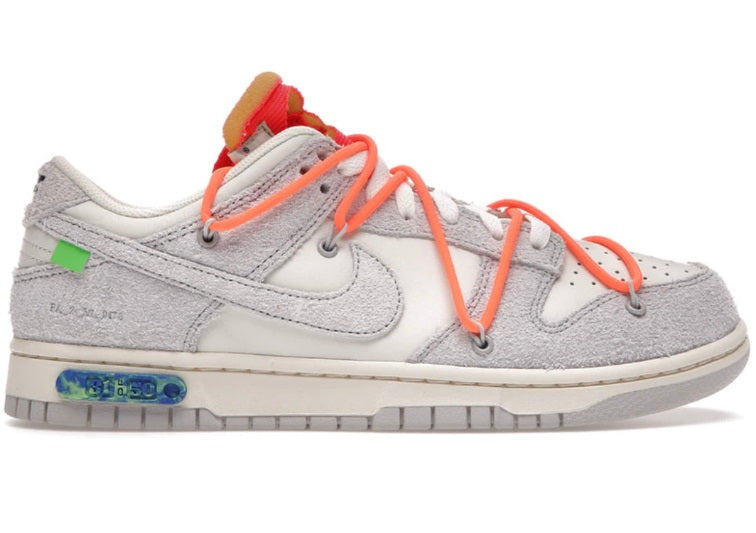 Nike Dunk Low Off White Lot 31:50