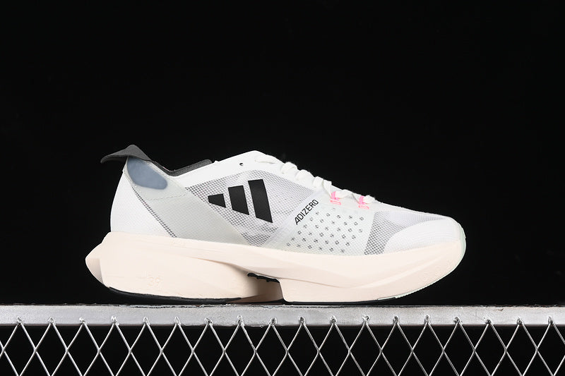 adidas ADIZERO ADIOS PRO 3 Crystal White/Night Metallic/Linen Green