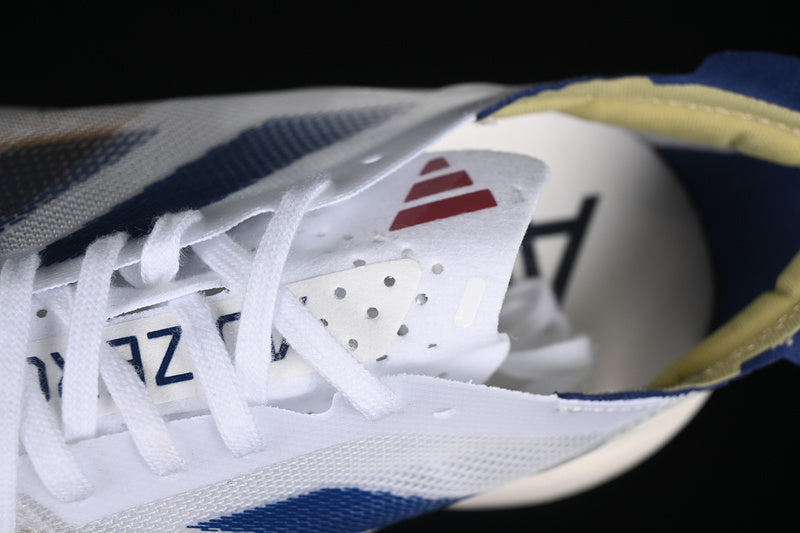 adidas ADIZERO ADIOS PRO 3 Cloud White/Dark Blue/Gold Metallic