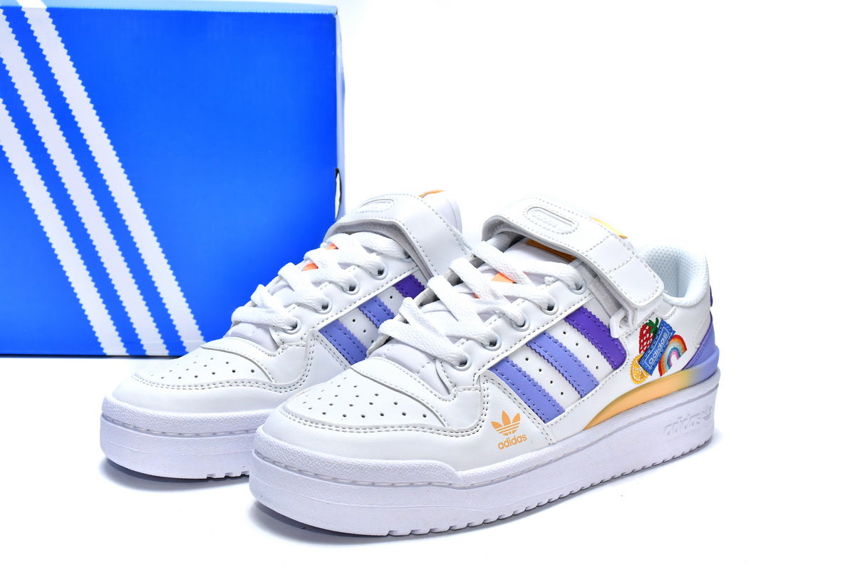 Adidas Forum Low White Light Purple